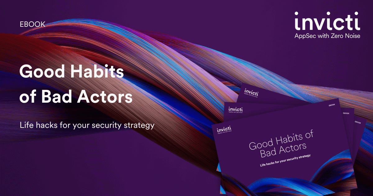 Good Habits of Bad Actors