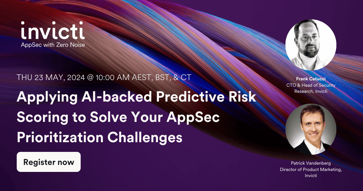 Applying AI-backed Predictive Risk Scoring to Solve Your AppSec Prioritization Challenges
